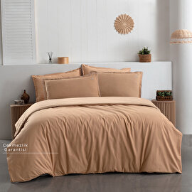 Yatsan Maison Comfy And Cosy Kiremit Rengi Nevresim Takımı - 63 Tel