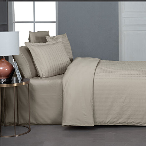 Yatsan Maison Jacquard Classy Bej Nevresim Takımı - 92 Tel