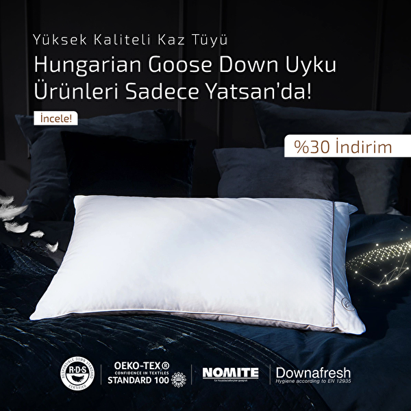 Hungarian Goose Down Yastık