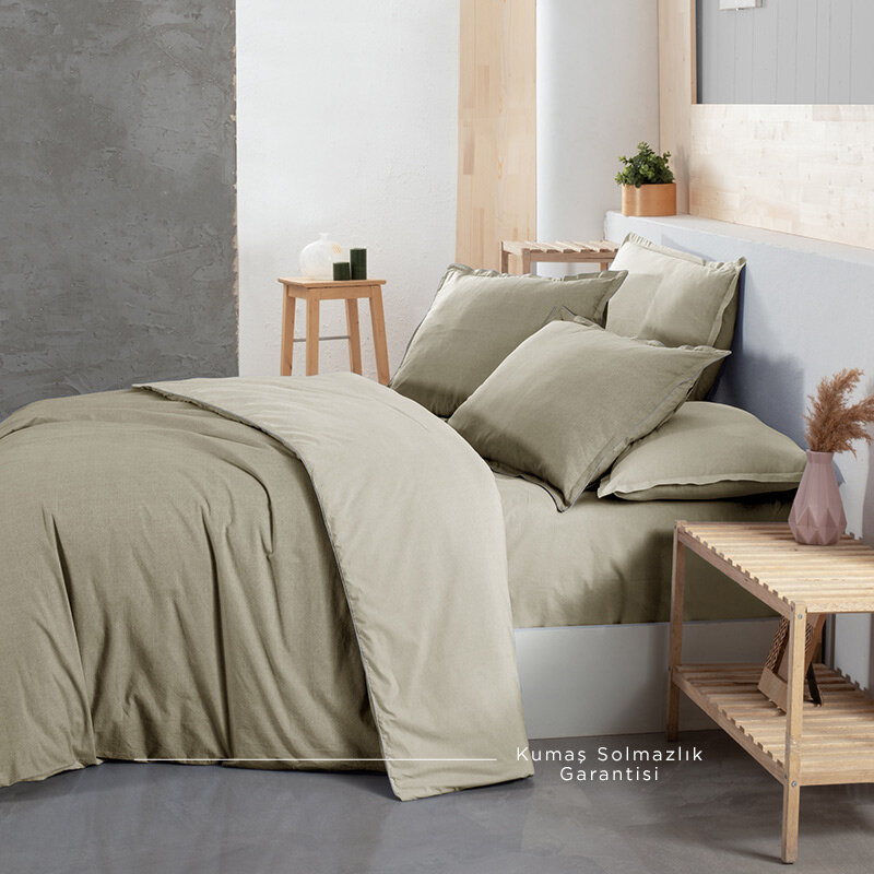 Yatsan Maison Comfy And Cosy Bej Nevresim Takımı - 63 Tel